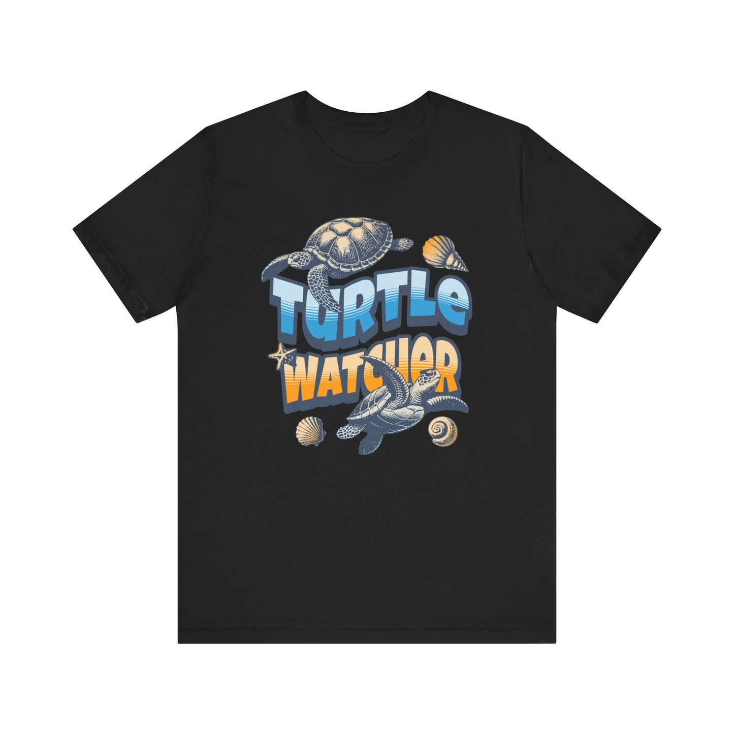 Turtle Watcher Unisex Jersey Short Sleeve Tee. Great gift for the nature lover. Birthday gift. Head to the beach to see the turtles