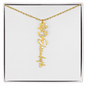 My Daughter. You are a Unique and Beautiful Individual. Be Proud of Who You Are. Personalize birth flower and name