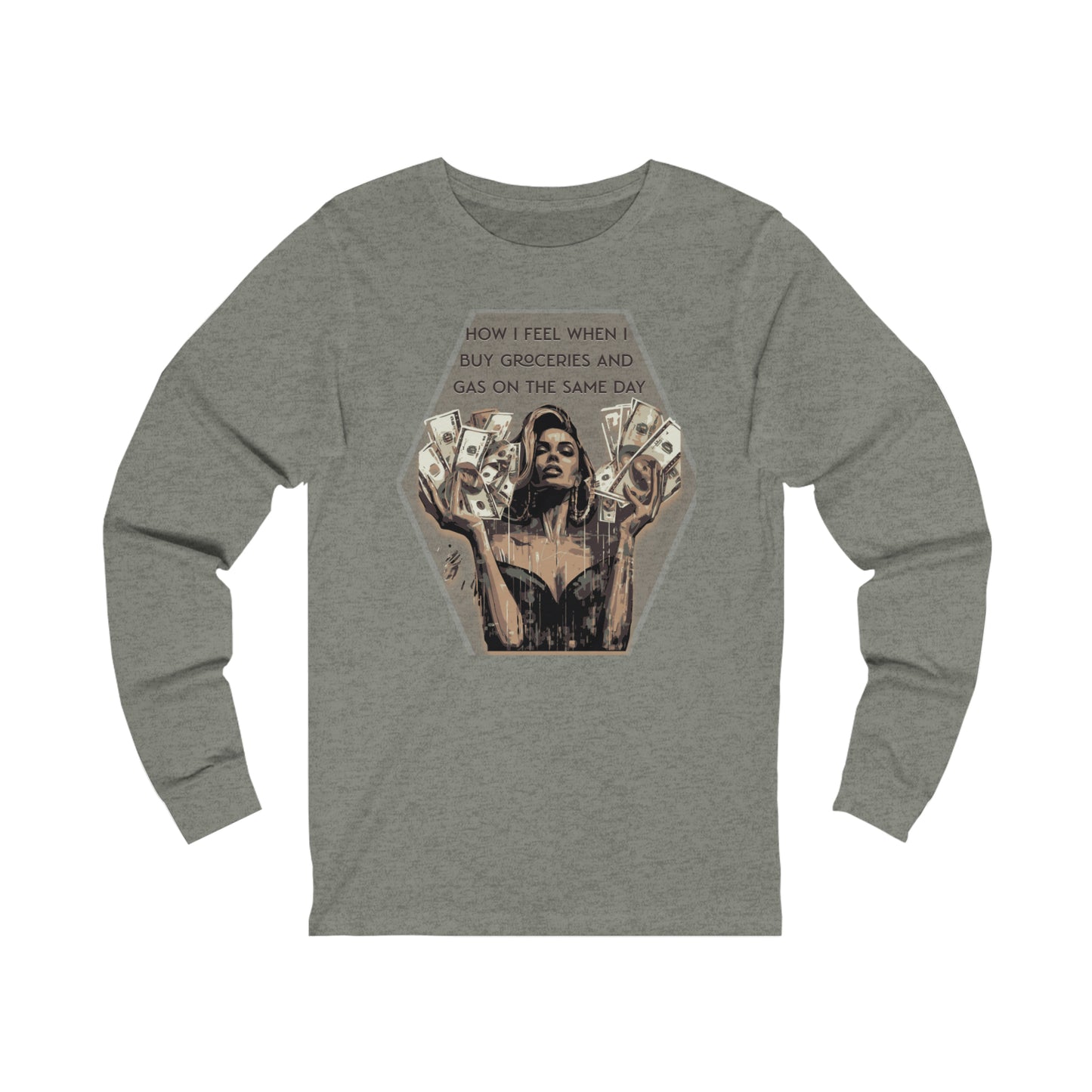 Women's T-shirt | How I feel when I buy Groceries and Gas on the Same Day