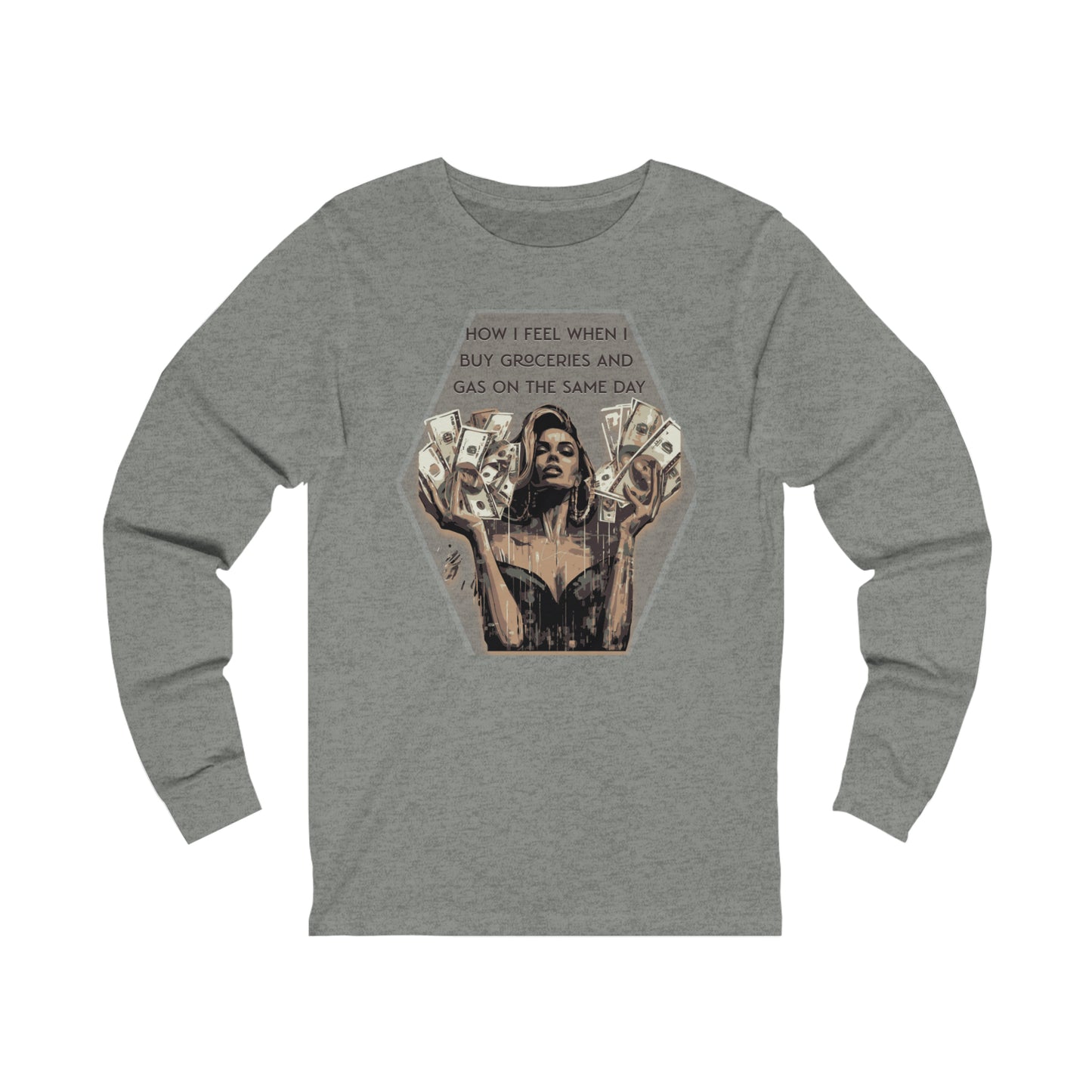 Women's T-shirt | How I feel when I buy Groceries and Gas on the Same Day