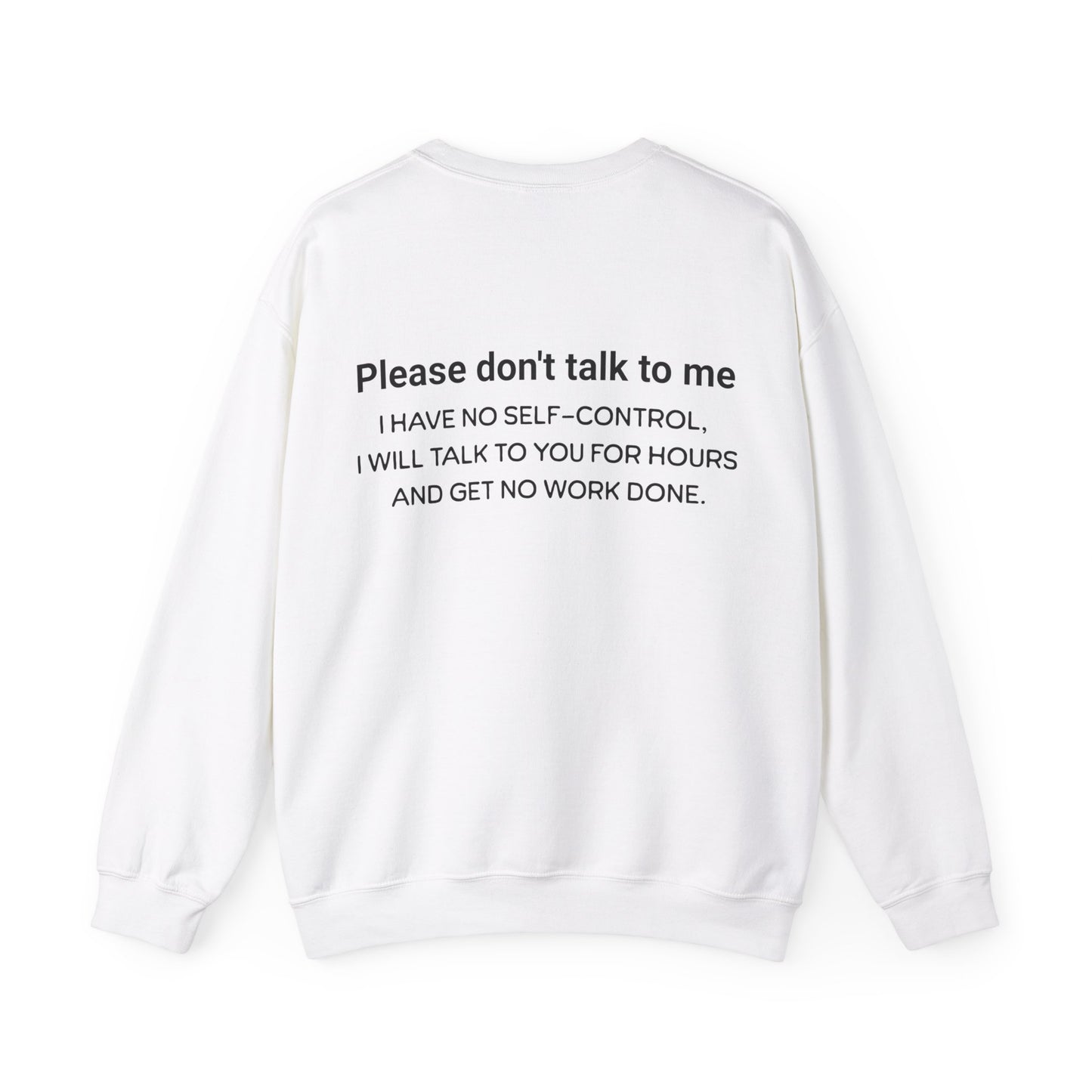 Don't talk to me, I'm working. Unisex Softstyle T-Shirt. Great shirt for the Easily distracted person. Great gift.