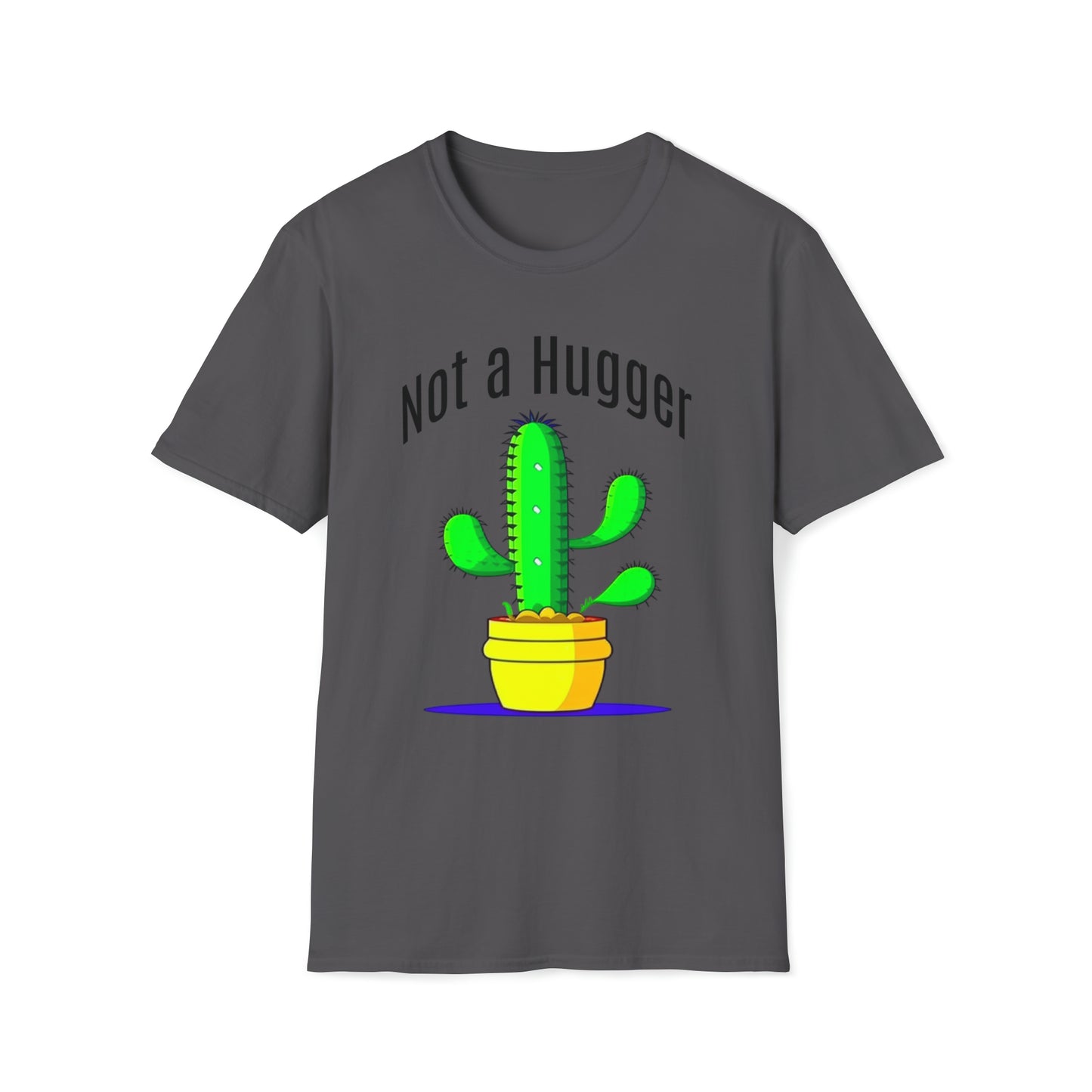 Not a Hugger Softstyle Unisex T-Shirt for someone who appreciates personal space and values their own bubble.