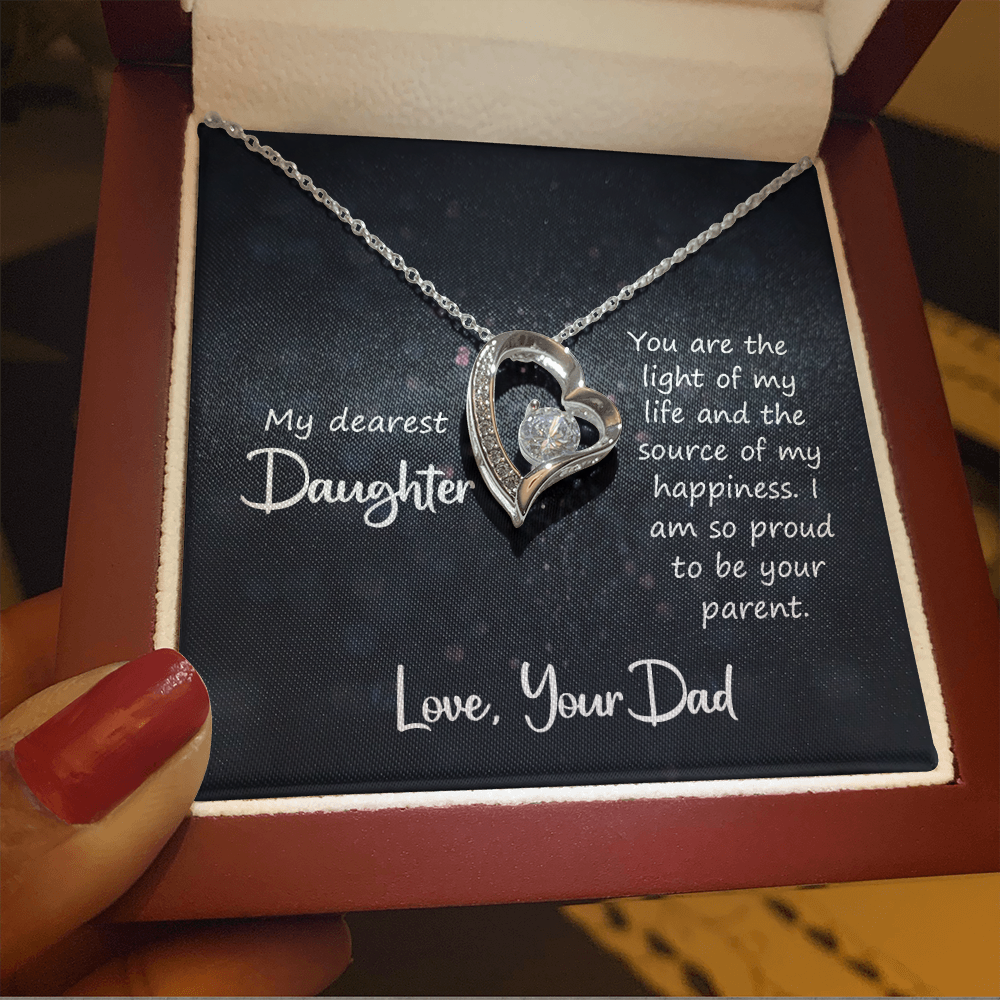 To my daughter - Forever Love necklace