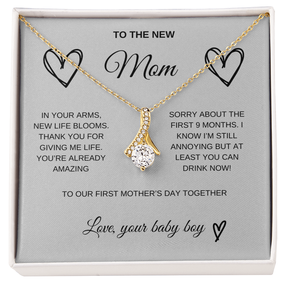 To the new mom, love your baby boy