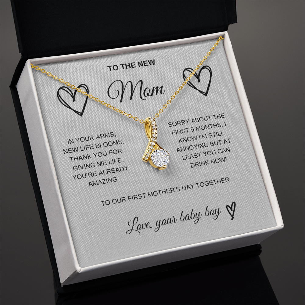 To the new mom, love your baby boy