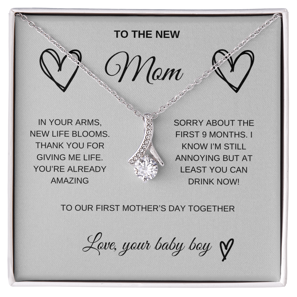To the new mom, love your baby boy