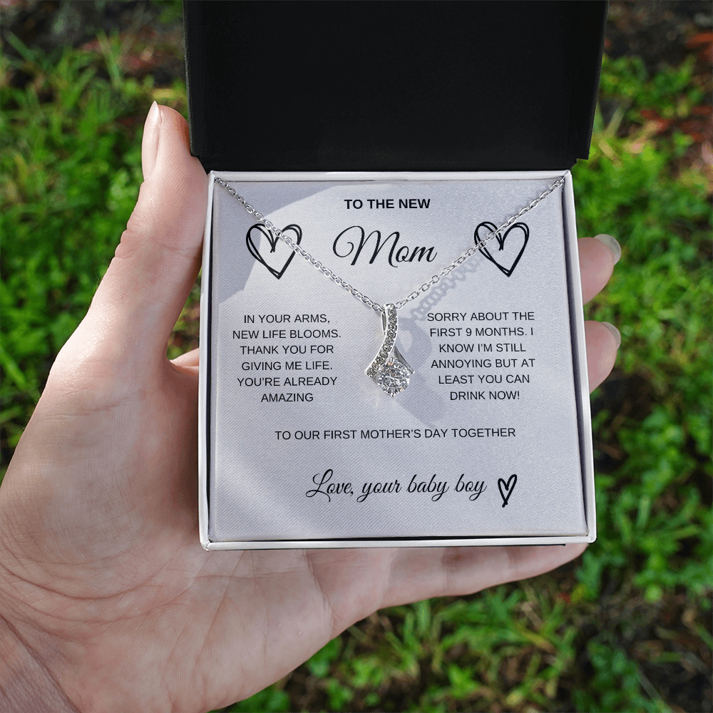 To the new mom, love your baby boy