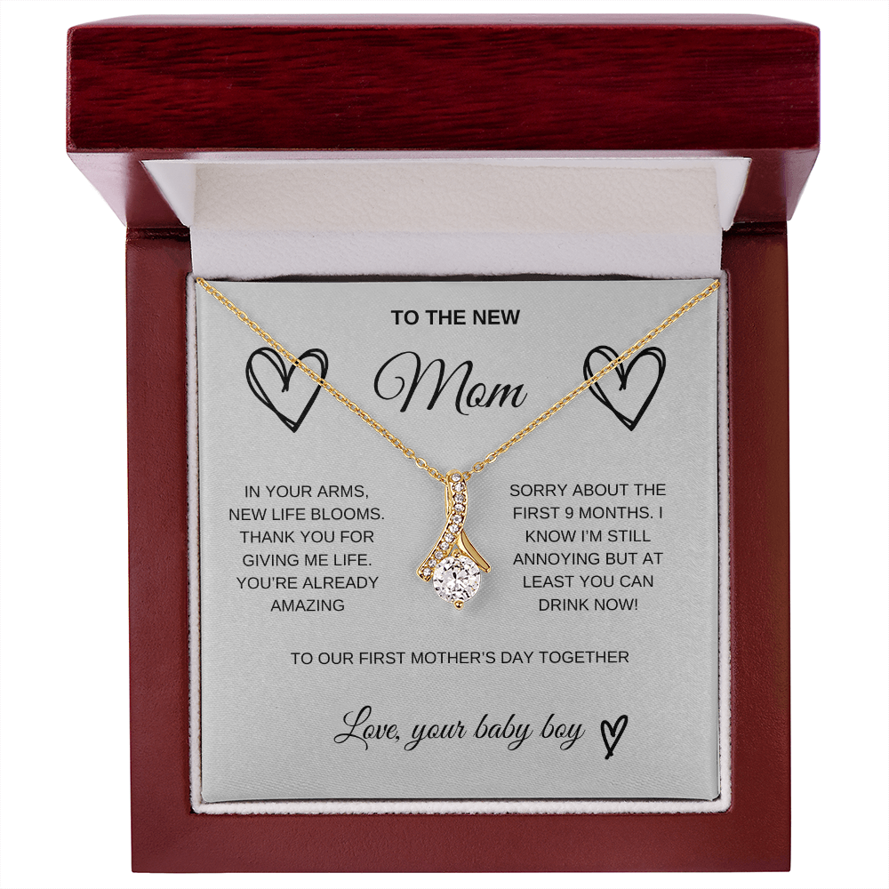 To the new mom, love your baby boy
