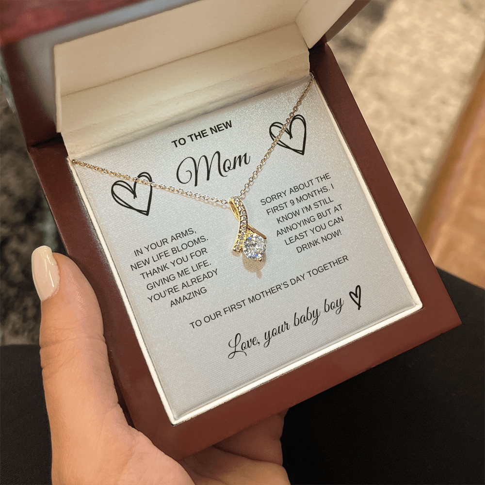 To the new mom, love your baby boy