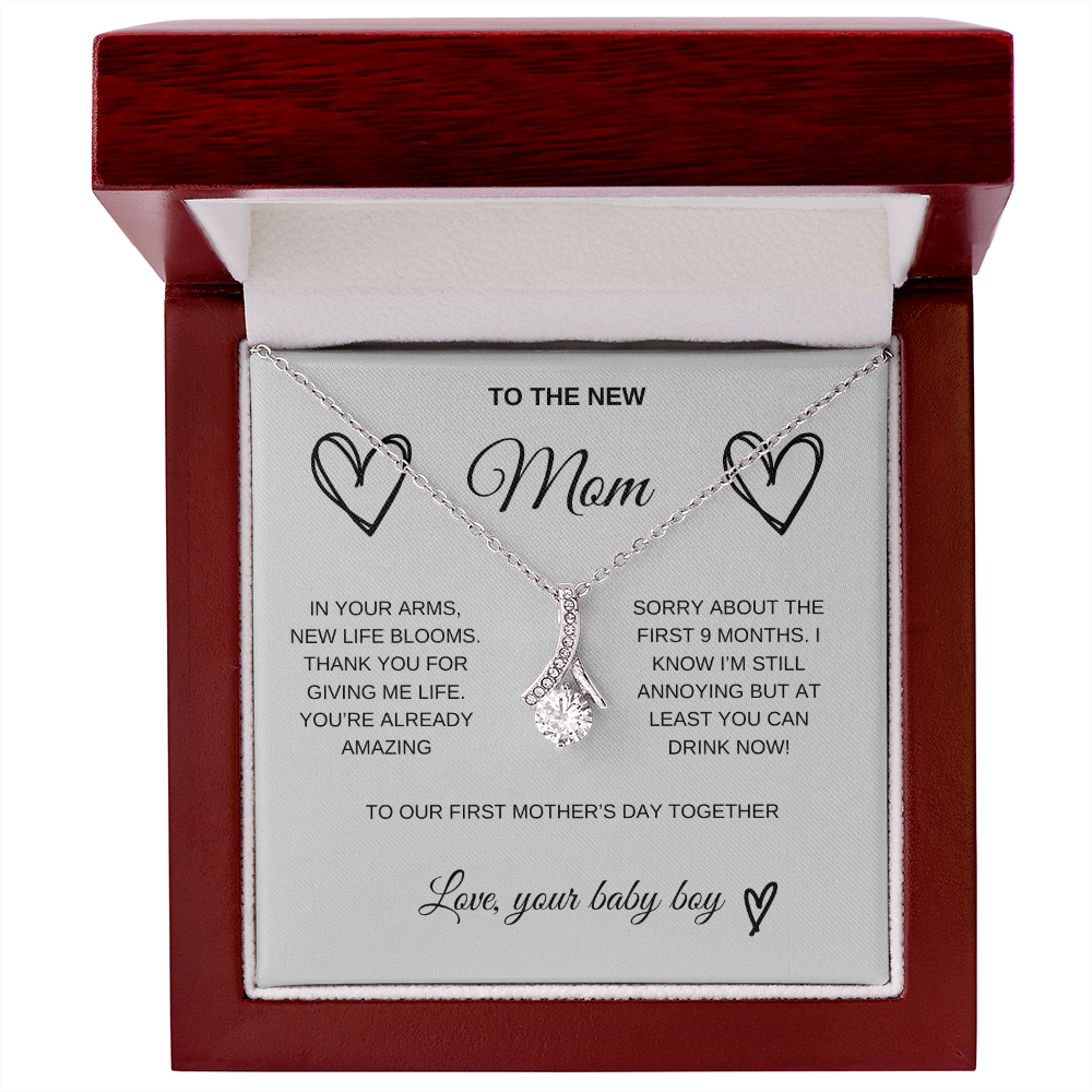 To the new mom, love your baby boy
