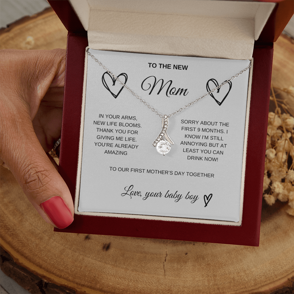 To the new mom, love your baby boy