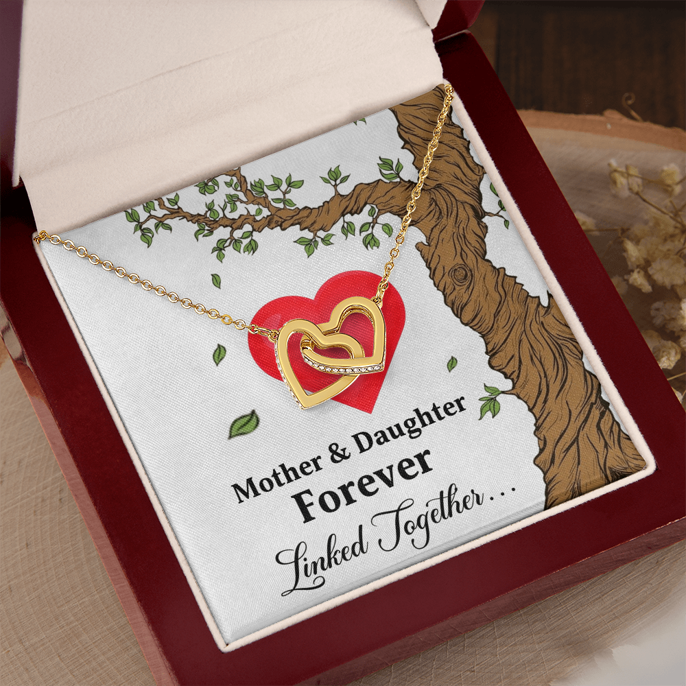 Mother and Daughter necklace