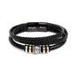 Father's Day gift. Leather bracelet to show Dad how much you love him. With Message Card