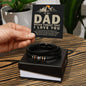 Father's Day gift. Leather bracelet to show Dad how much you love him