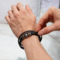 Father's Day gift. Leather bracelet to show Dad how much you love him. With Message Card