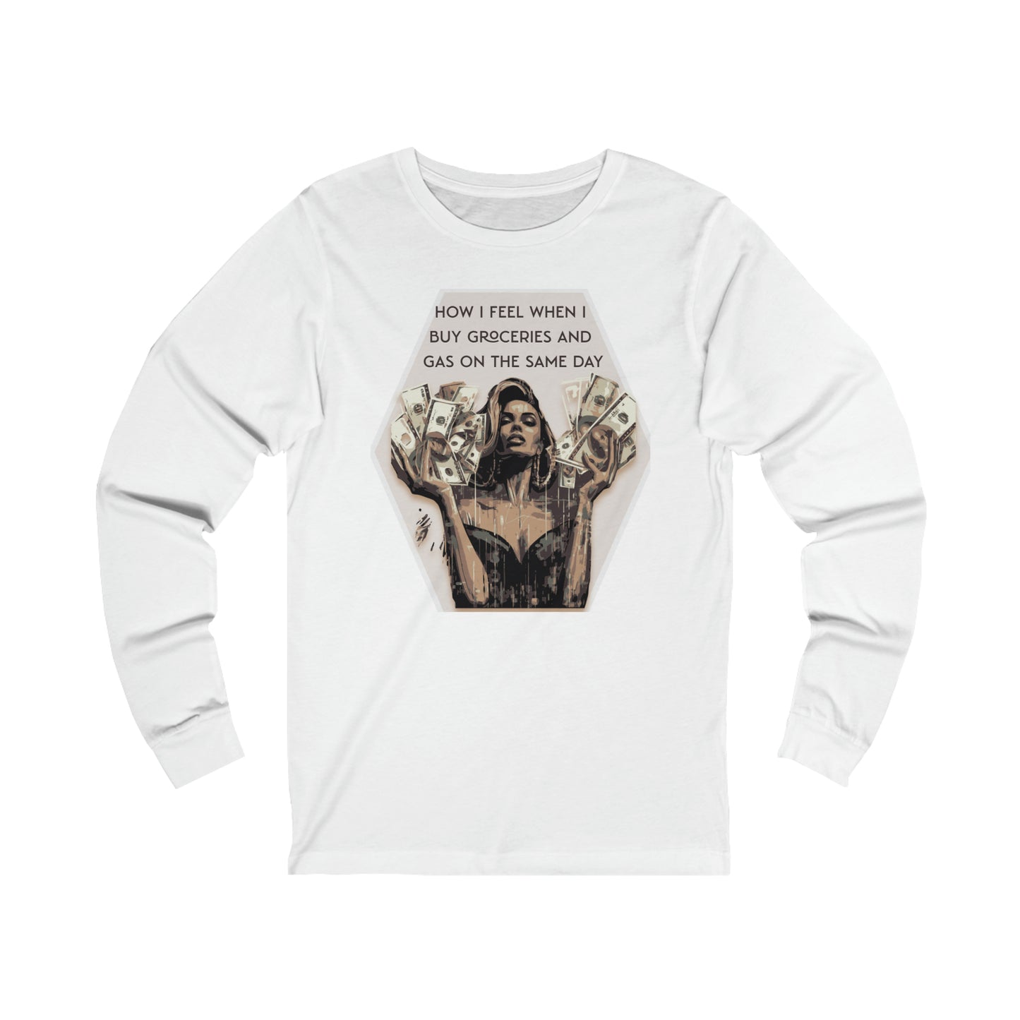 Women's T-shirt | How I feel when I buy Groceries and Gas on the Same Day