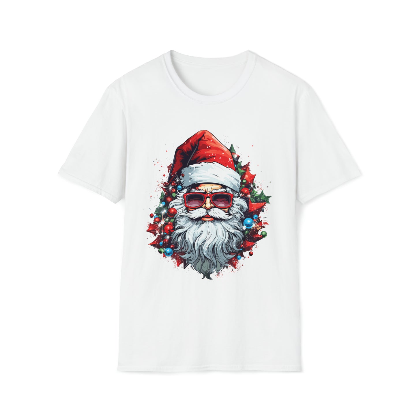 Vintage Retro Santa t-shirt, Holiday Clothing, Vintage Santa, Retro Christmas Santa, Christmas t-shirt for holiday