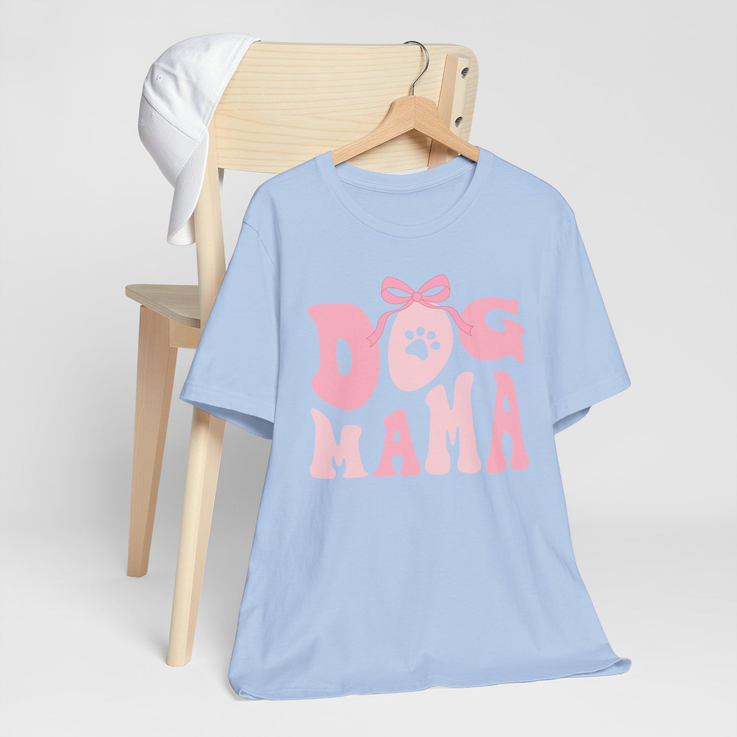 Dog Mom Unisex Jersey Short Sleeve Tee. Gift for a Dog loving Mom.