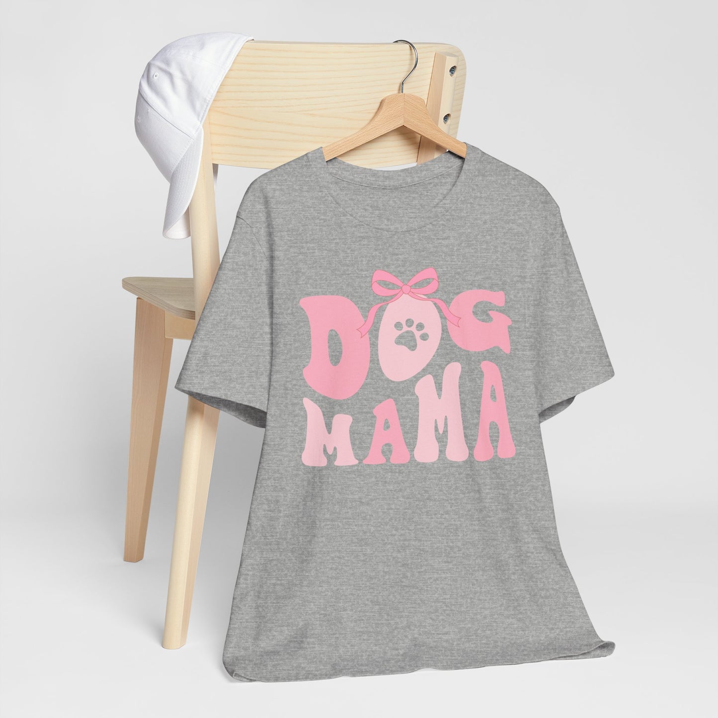 Dog Mom Unisex Jersey Short Sleeve Tee. Gift for a Dog loving Mom.