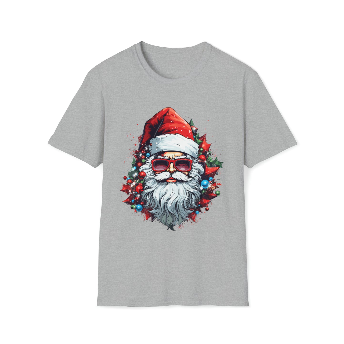 Vintage Retro Santa t-shirt, Holiday Clothing, Vintage Santa, Retro Christmas Santa, Christmas t-shirt for holiday