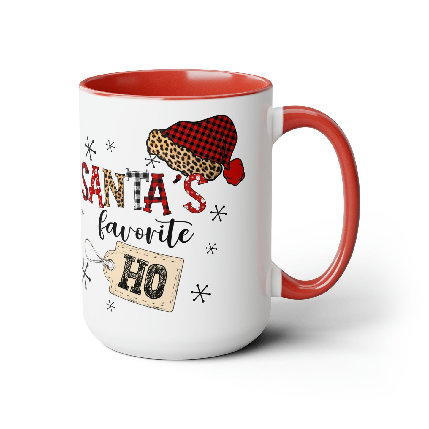 Santa's Favorite Ho | Fun Christmas Mug | Coffee Mugs, 15oz | 2 colors to choose from