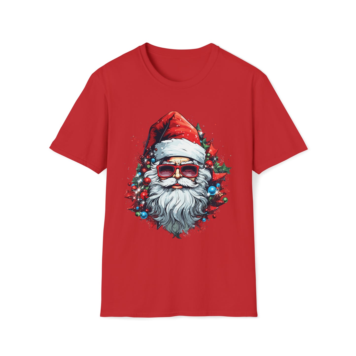 Vintage Retro Santa t-shirt, Holiday Clothing, Vintage Santa, Retro Christmas Santa, Christmas t-shirt for holiday