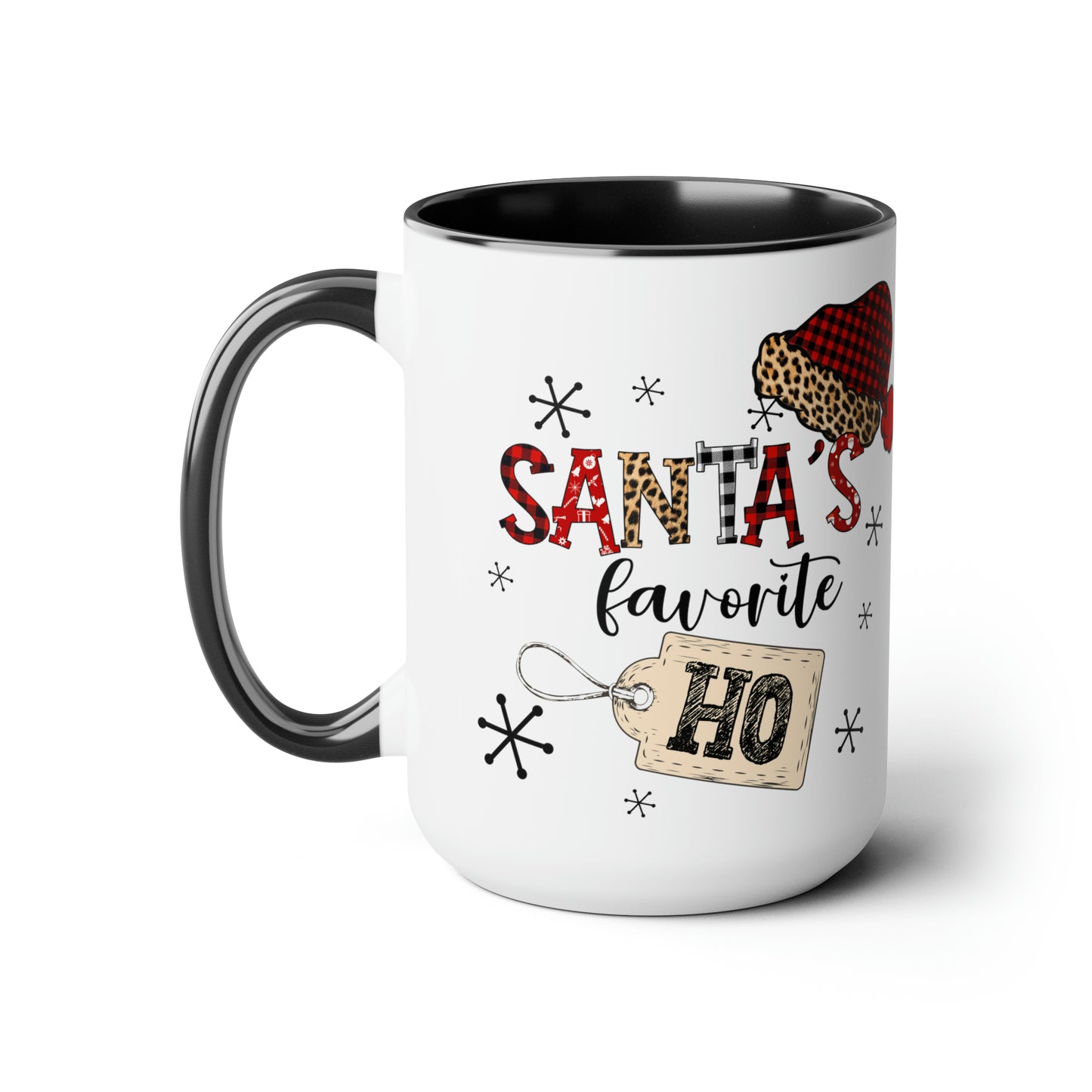 Santa's Favorite Ho | Fun Christmas Mug | Coffee Mugs, 15oz | 2 colors to choose from