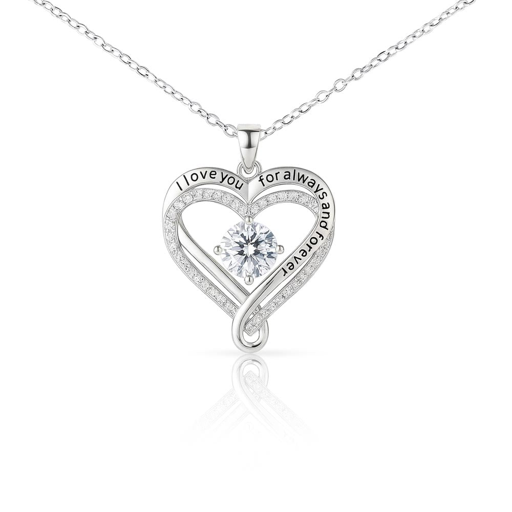 I love you always and forever necklace