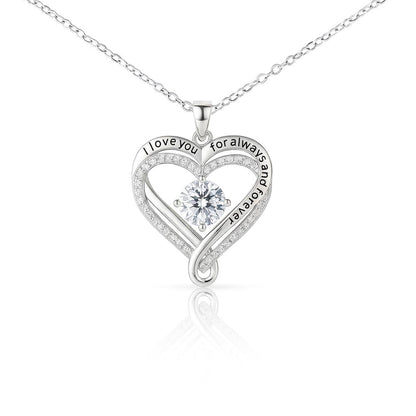 I love you always and forever necklace