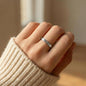 Special engraved women's ring