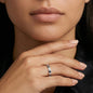 Special engraved women's ring