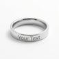 Special engraved women's ring