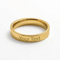 Special engraved women's ring