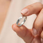 To my wife engraved ring. Love forever and always