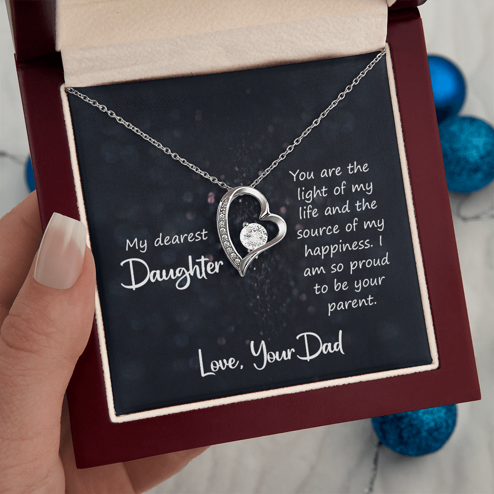 To my daughter - Forever Love necklace