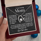 To Mom from Son - Forever Love necklace