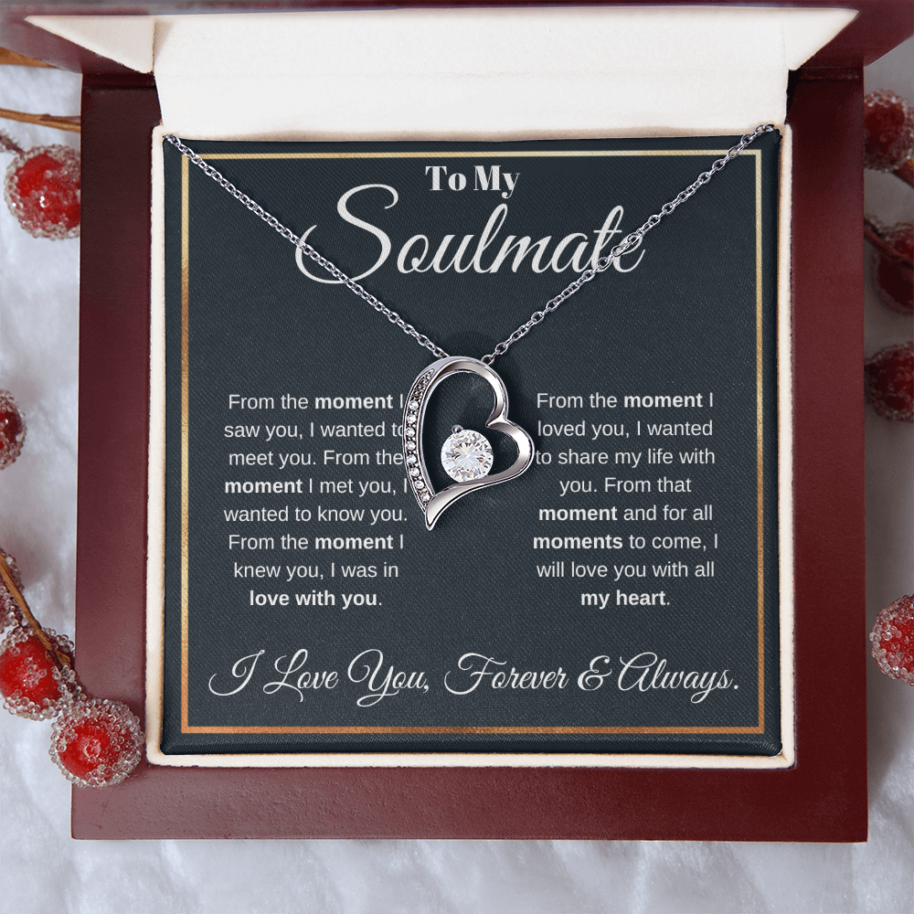 To my soulmate - Forever love necklace