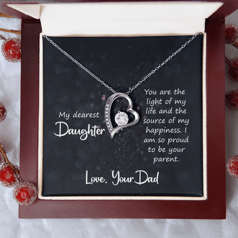 To my daughter - Forever Love necklace