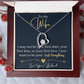 To my wife - forever love necklace