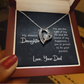 To my daughter - Forever Love necklace