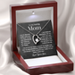 To Mom from Son - Forever Love necklace