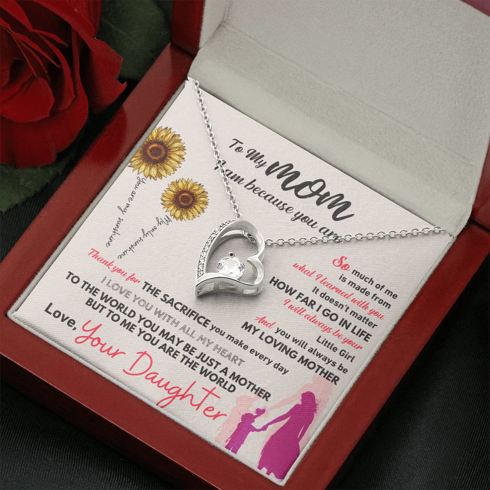 To my mom with love from daughter