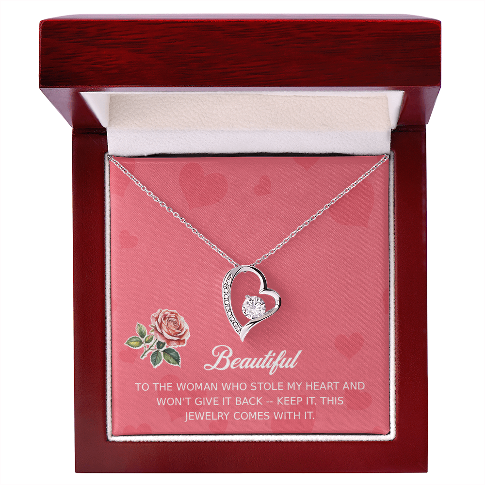 Beautiful. Forever Love necklace