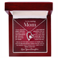 To my loving Mom forever love necklace