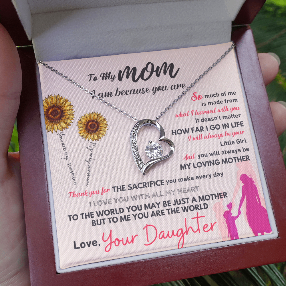 To my mom with love from daughter