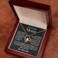To Mom from Son - Forever Love necklace