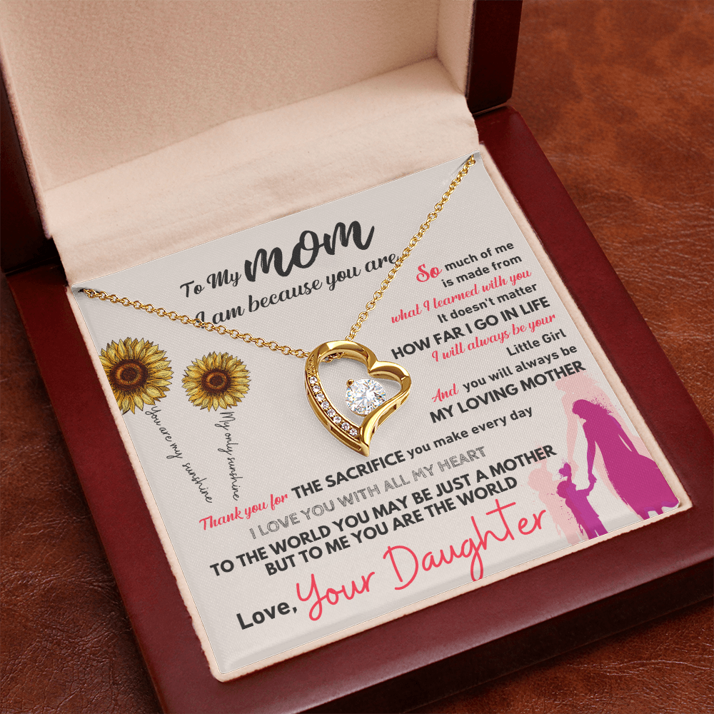 To my mom with love from daughter