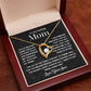 To Mom from Son - Forever Love necklace