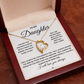 To daughter from Dad - Forever Love Necklace