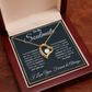 To my soulmate - Forever love necklace